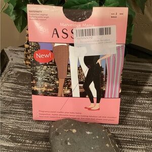 Assets By Spanx Brown Maternity Leggings